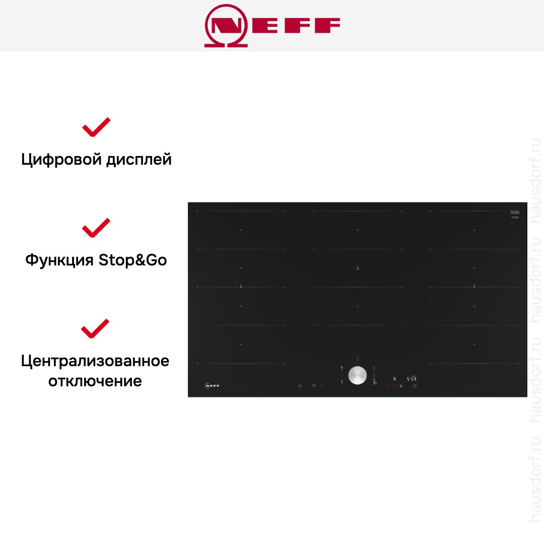 Индукционная варочная панель Neff T69PTX4L0