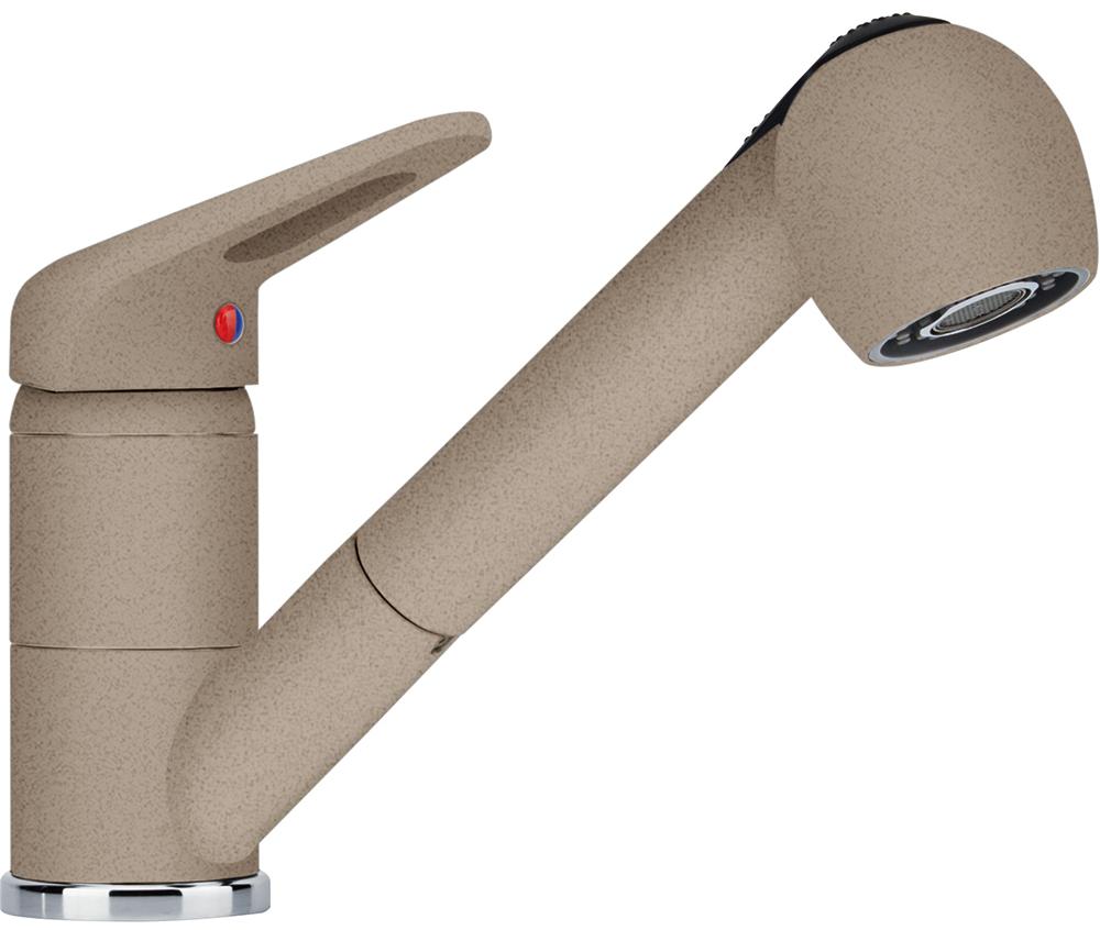  Franke Novara Plus с выдвижным шлангом миндаль