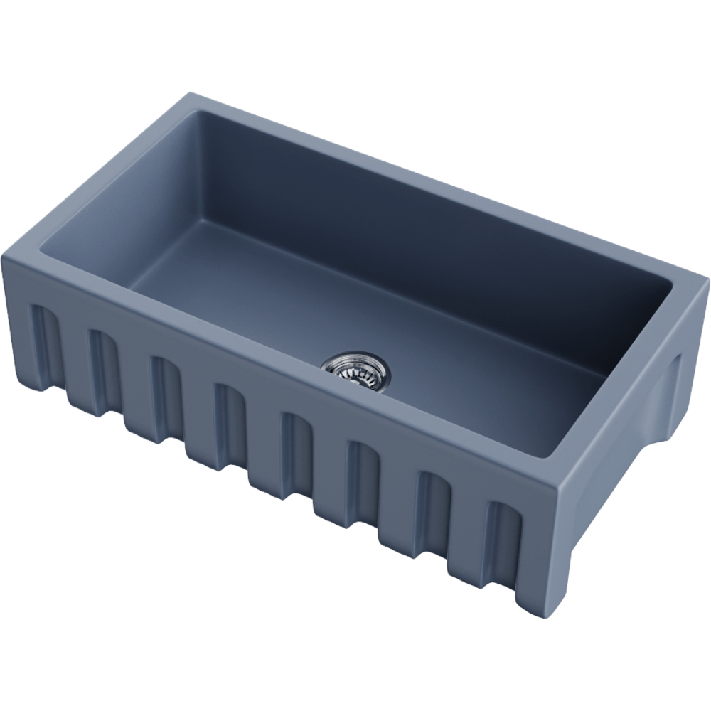 Мойка для кухни Omoikiri Mikura 83-SB Natceramic smoky blue