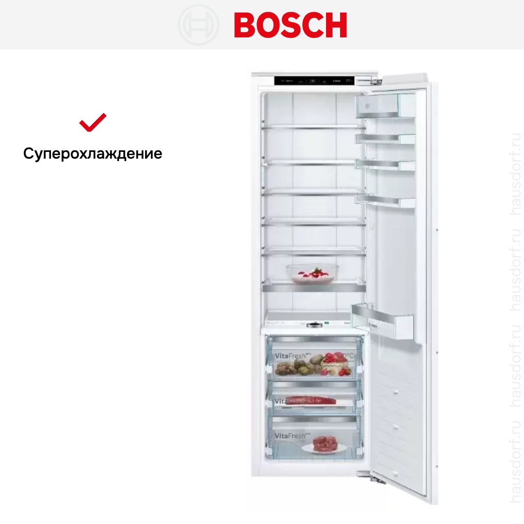Встраиваемый холодильник BOSCH KIF81PD20R