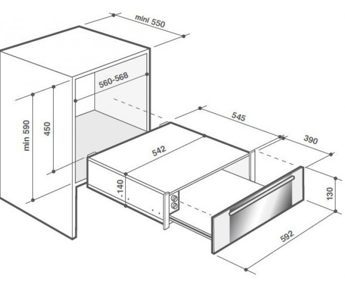  De Dietrich DWD7400G