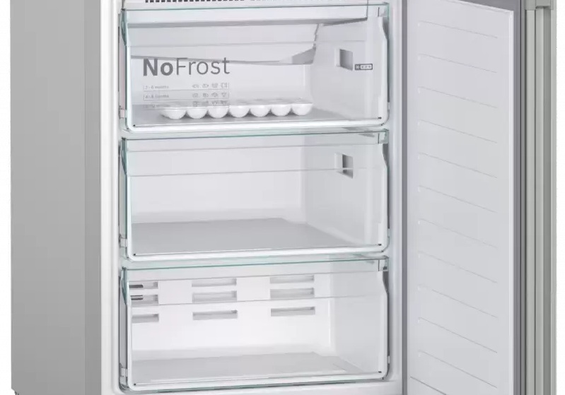 Холодильник с нижней морозильной камерой BOSCH KGN39AI32R