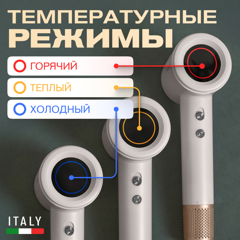 Фен для волос Meyvel MF9-1600 (Jade White)
