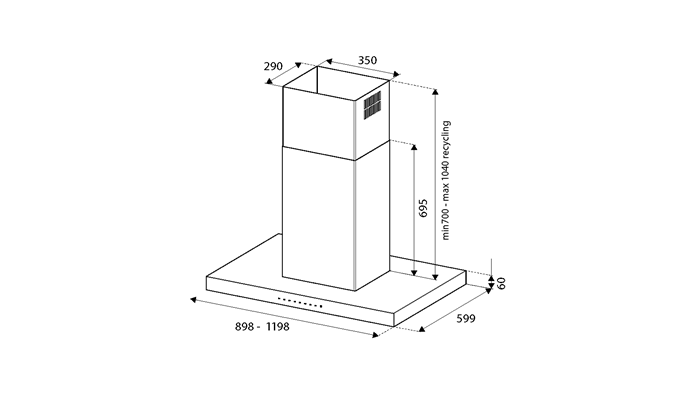  Bertazzoni KTI120P1AXT