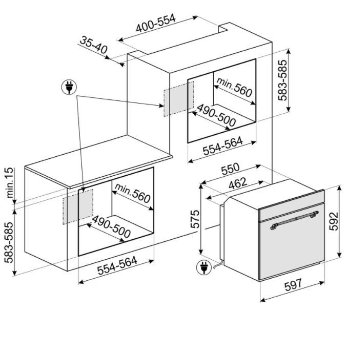  Smeg SFP750POPZ