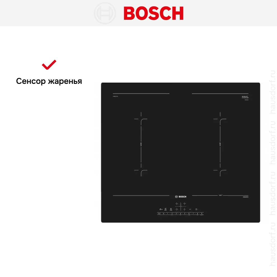Индукционная варочная панель BOSCH PVQ611FC5E
