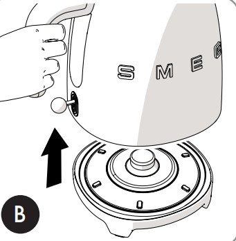 Чайник Smeg KLF05PKEU