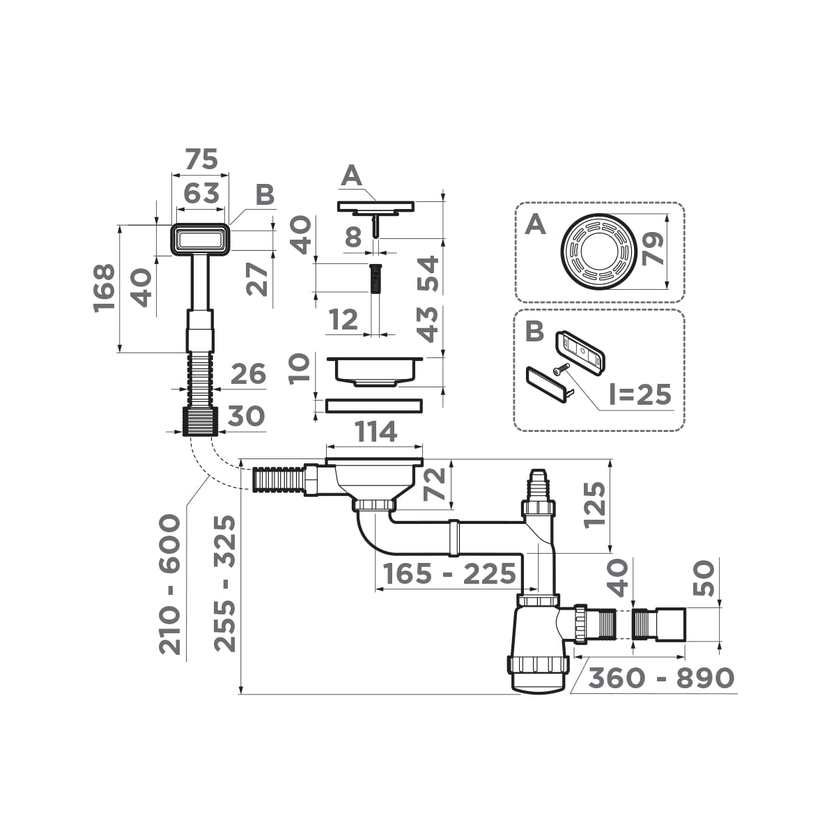  Omoikiri WK-1-GB