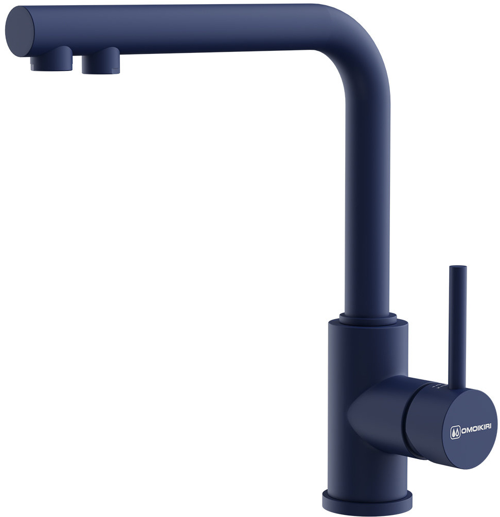 Смеситель для кухни Omoikiri Nakagawa 2 Plus-IB indigo blue