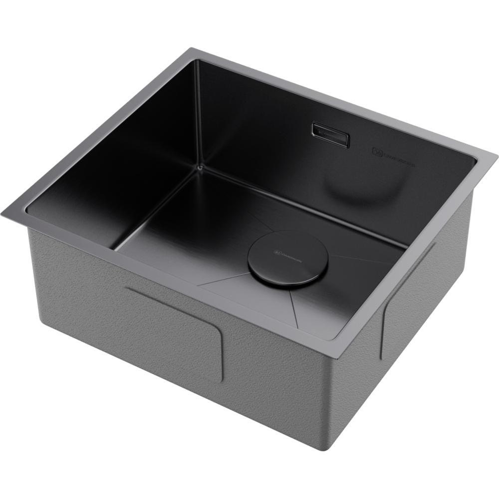 Мойка для кухни Omoikiri Taki 49-U/IF-GM вороненая сталь