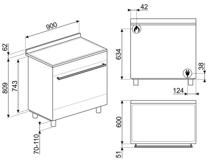  Smeg C9GMMB2