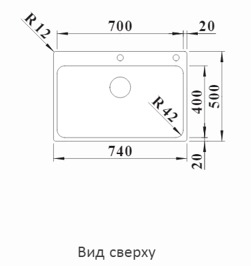  Blanco Solis 700-IF/A нерж. сталь полированная, кл-авт PushControl