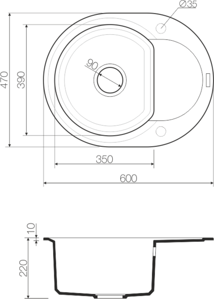  Omoikiri Sakaime 60E BE ваниль