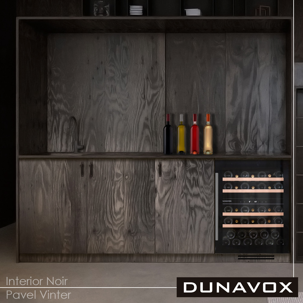 Винный шкаф Dunavox DAU-39.121DB