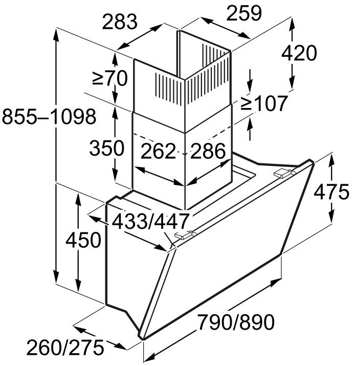 Вытяжка Neff D98IPT2Y5