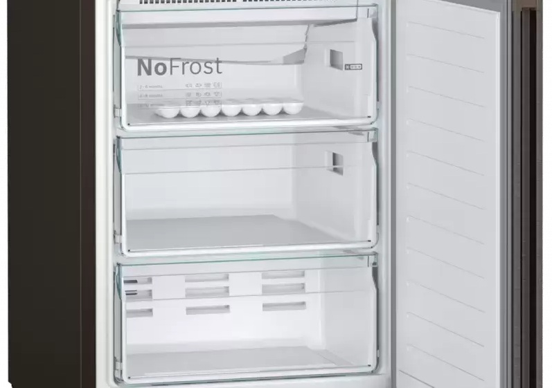 Холодильник с нижней морозильной камерой BOSCH KGN39XG20R