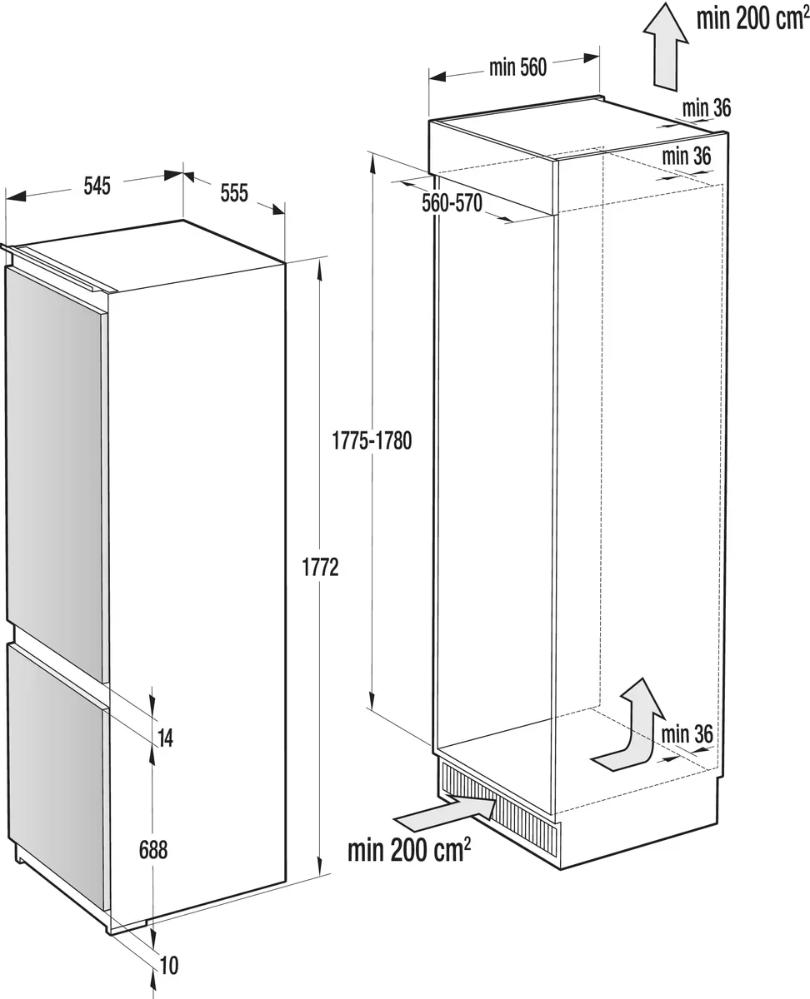  Asko RFN31842I