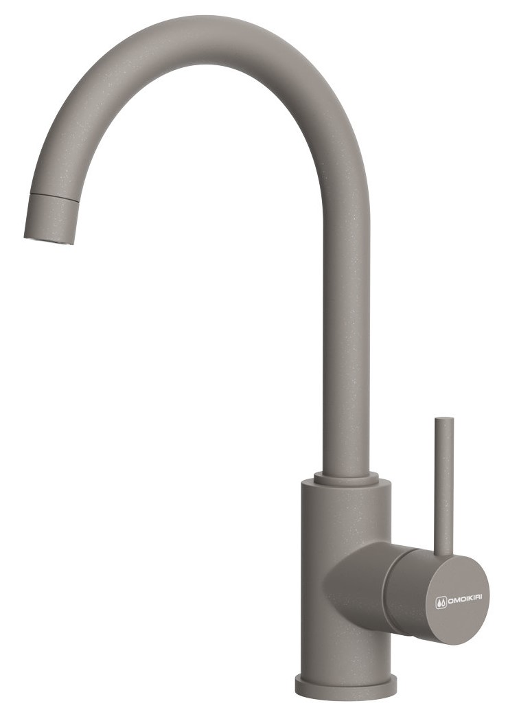 Смеситель для кухни Omoikiri Shinagawa GR-P leningrad grey