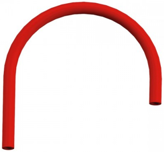 Гибкий шланг Omoikiri ОT-01-R к смесителю Kanto красный