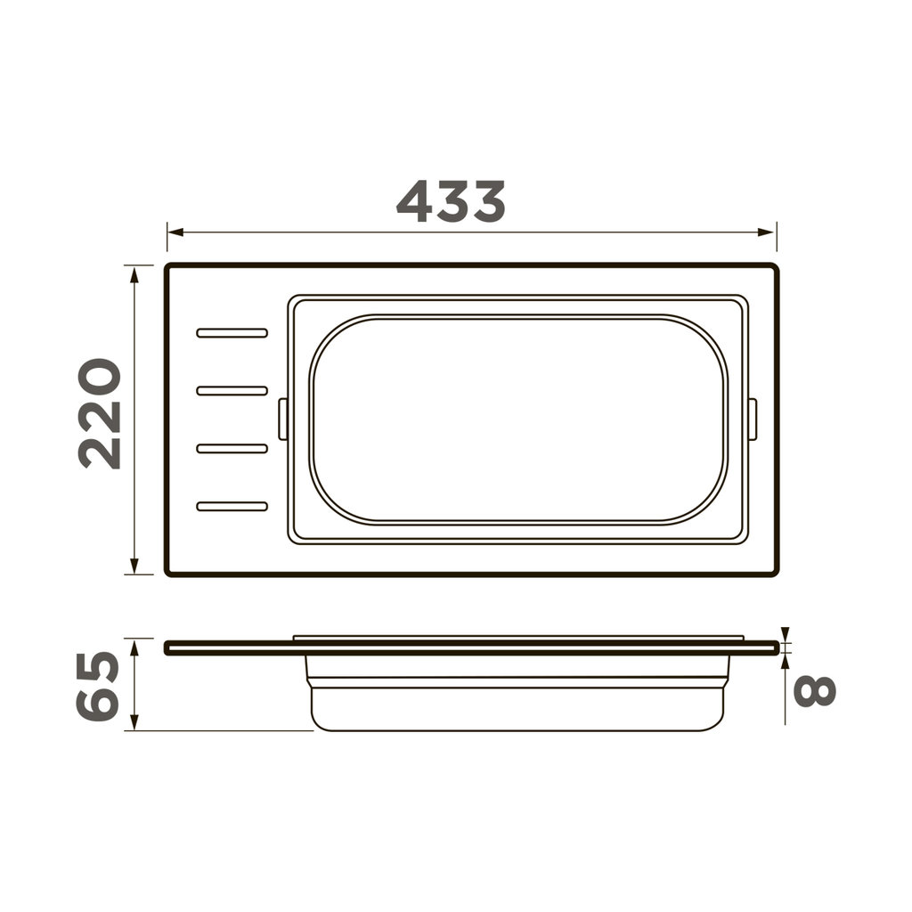  Omoikiri DC-01-1 GB графит