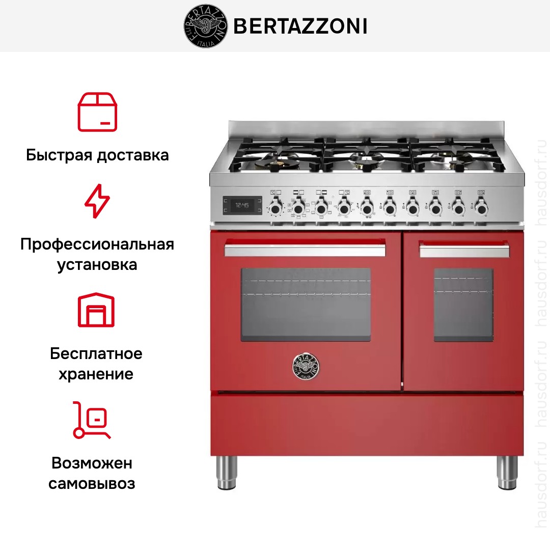 Варочный центр Bertazzoni PRO96L2EROT