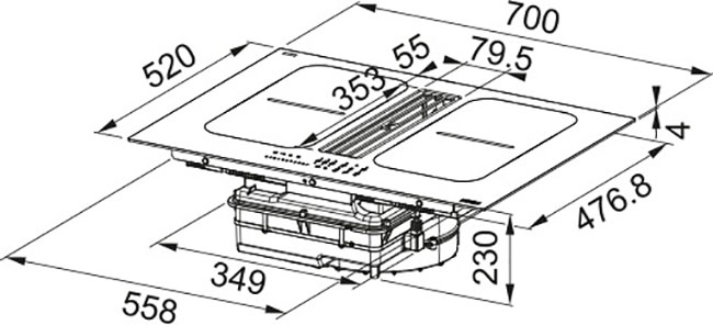  Franke FSM 7081R HI