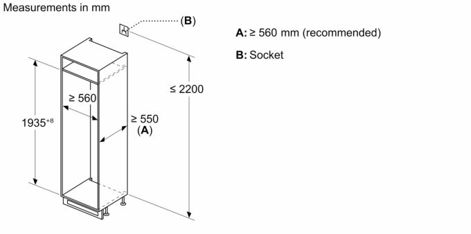Встраиваемый холодильник Neff KI7966FD0