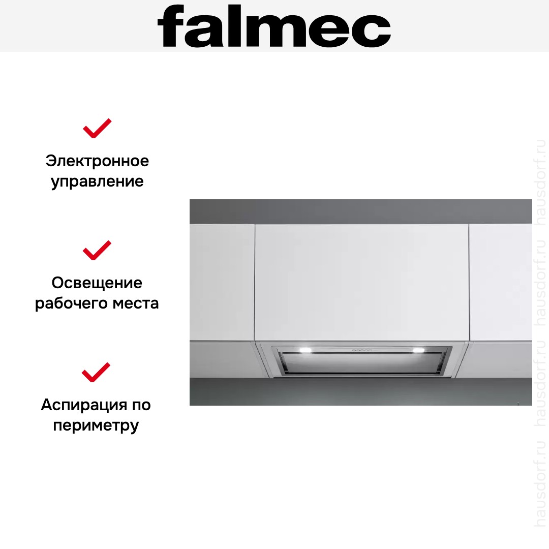  Falmec BUILT-IN BURANO 50 INOX