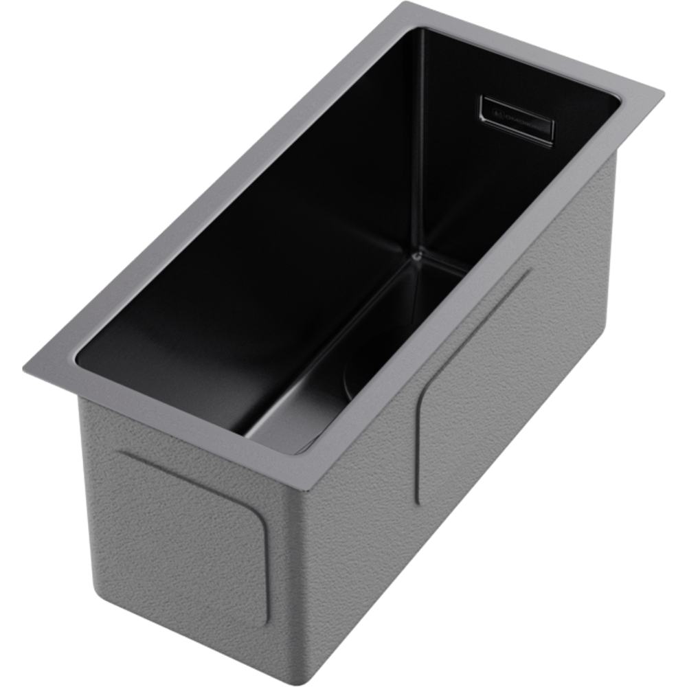 Мойка для кухни Omoikiri Taki 20-U/IF-GM вороненая сталь