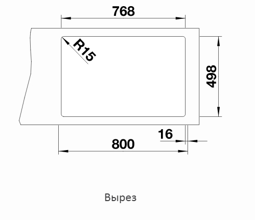  Blanco Etagon 8 черный