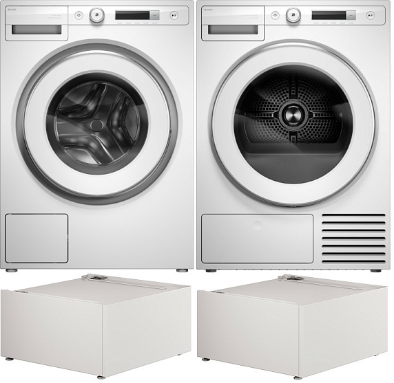 Комплект Asko Logic 33 (W3096CW, T309HCW, HP320W - 2 шт.)