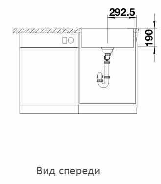  Blanco Legra 6 Silgranit черный