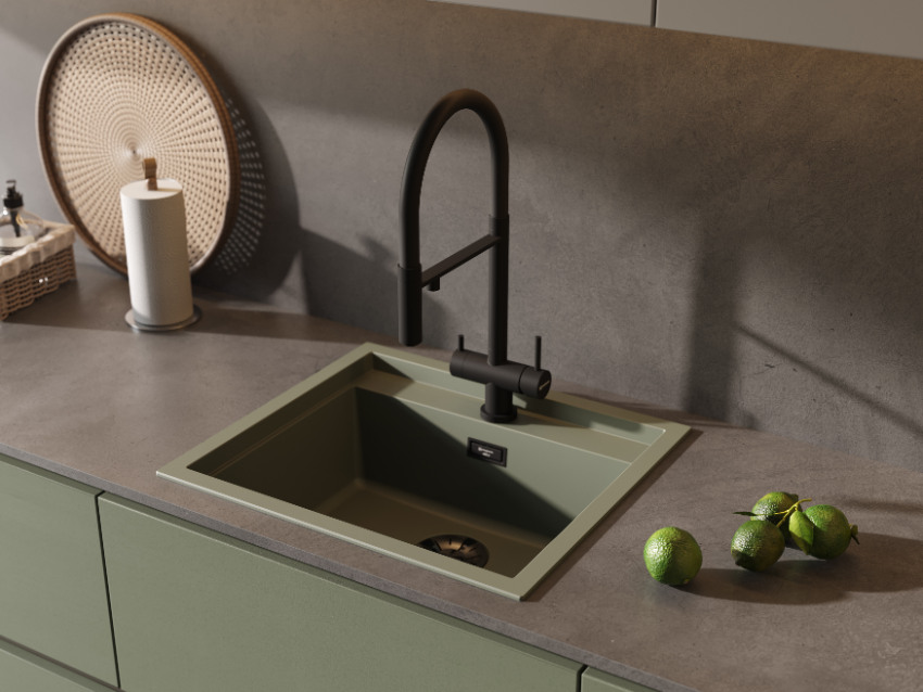  Omoikiri Sintesi 57-WG wind green