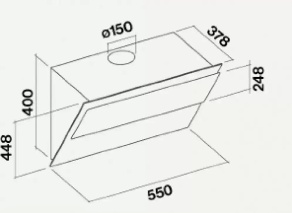  Falmec VERSO 55 WHITE