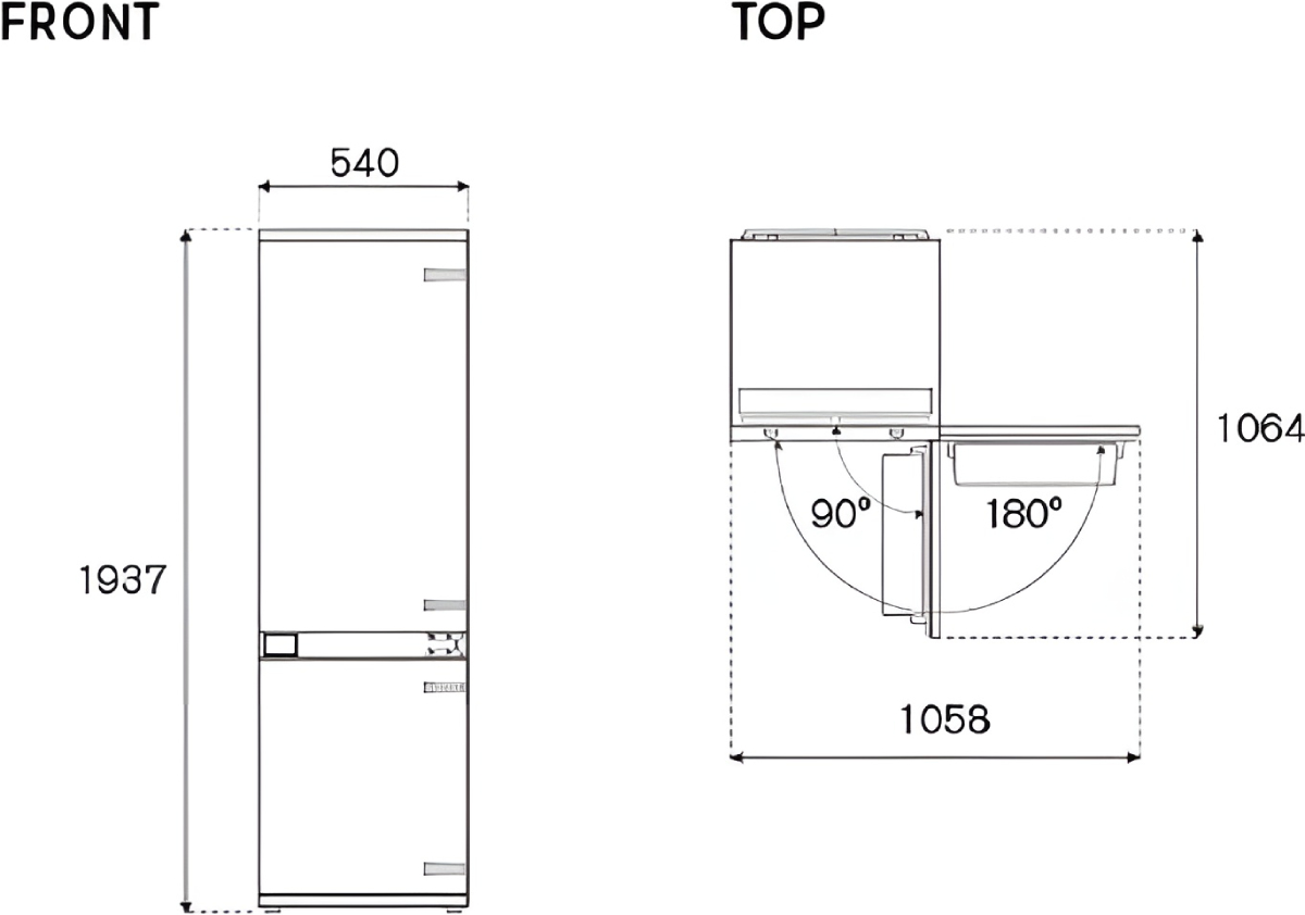  Bertazzoni REF604BBNPTC