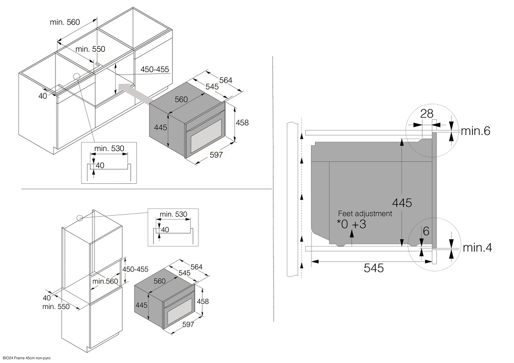 Встраиваемая микроволновая печь Asko OM64GSH