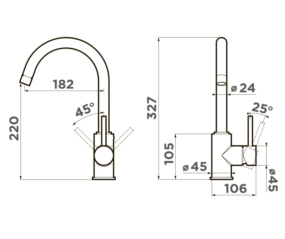 Omoikiri Shinagawa LG светлое золото