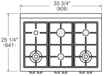  Bertazzoni RT366PROX