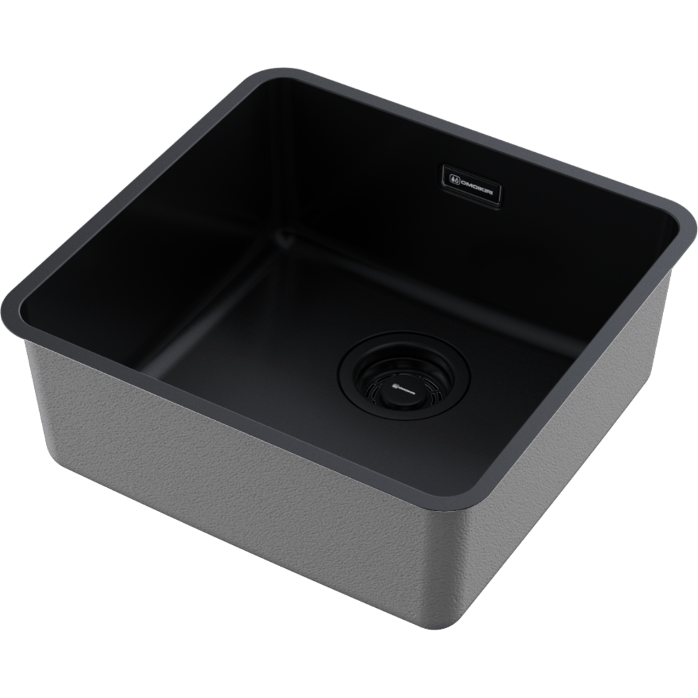 Мойки для кухни Omoikiri Omi 43-U/I Ultra-GB графит
