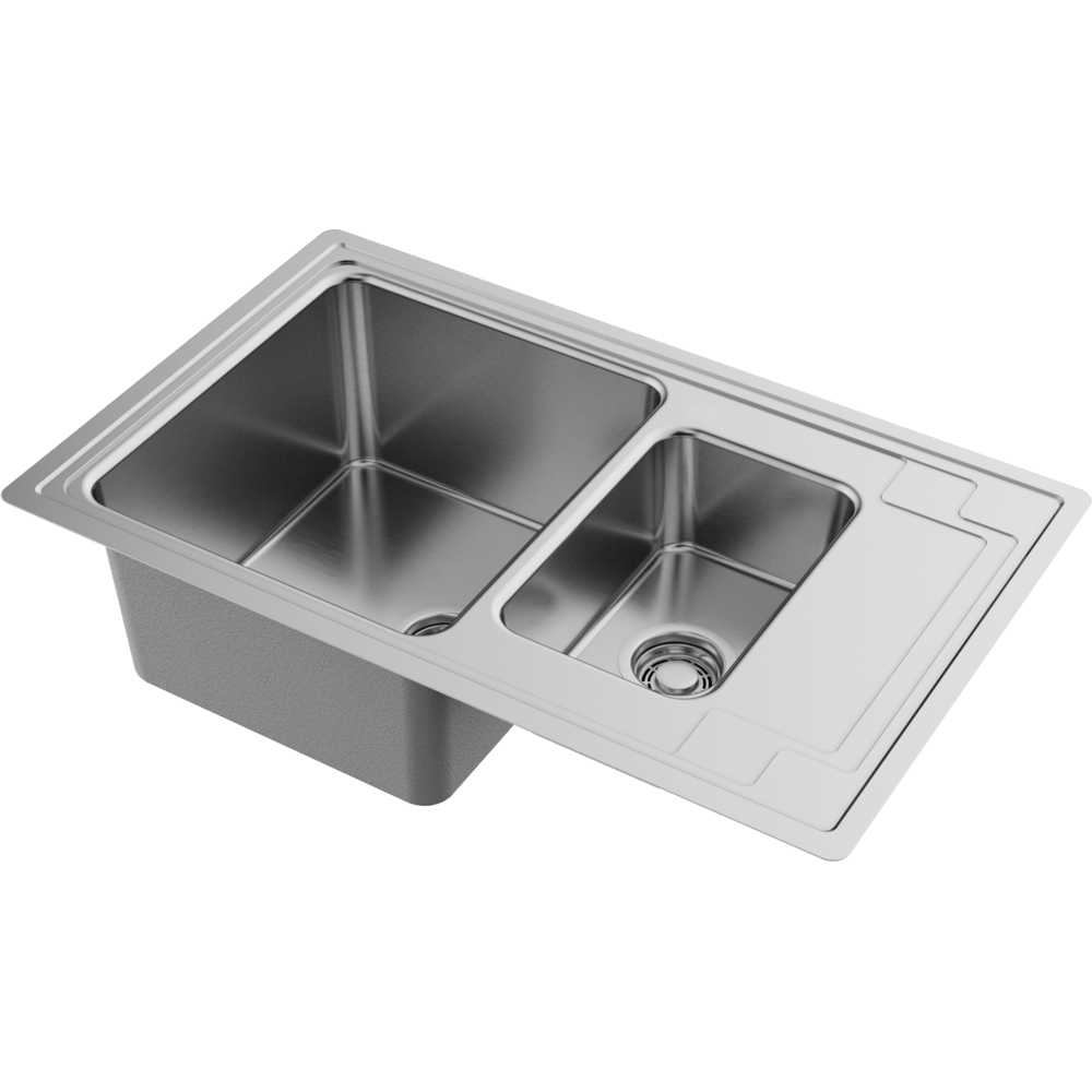 Мойка для кухни Omoikiri Mizu 78-2-IN нерж. сталь