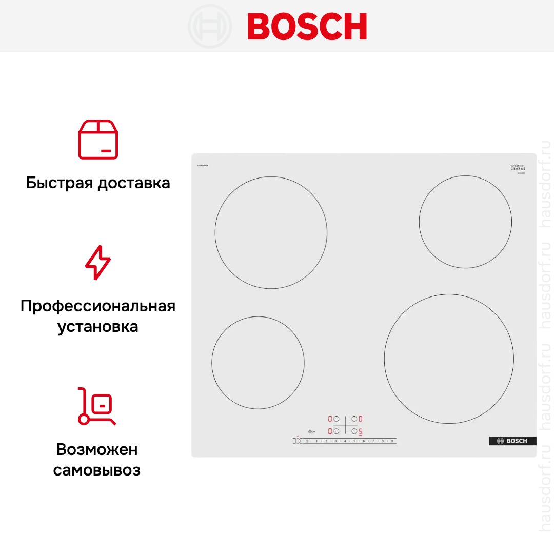 Электрическая варочная панель Bosch PKE612FA2E