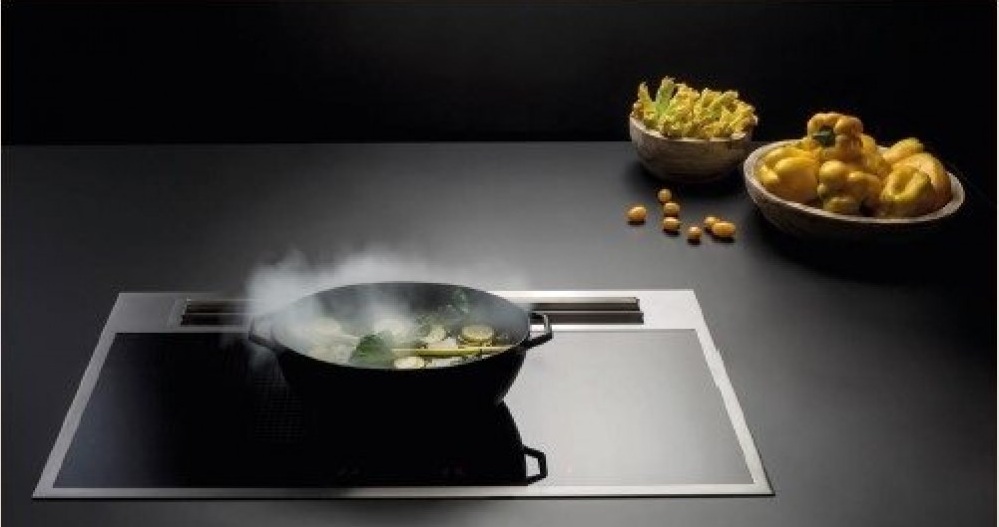 Варочная панель с вытяжкой FALMEC SINTESI 90 INOX (880)