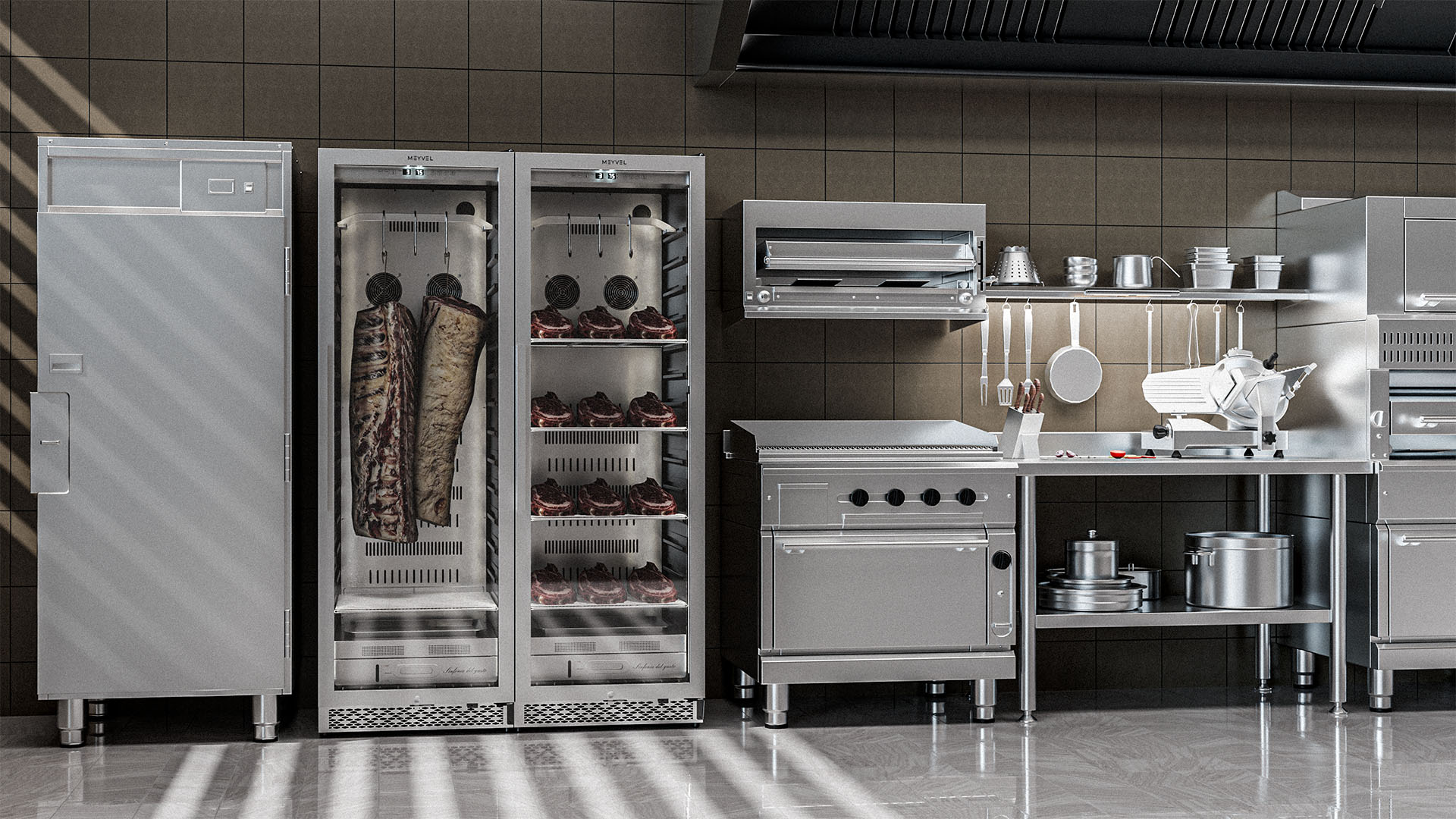 Холодильник для сухого вызревания мяса Meyvel MM-135SR