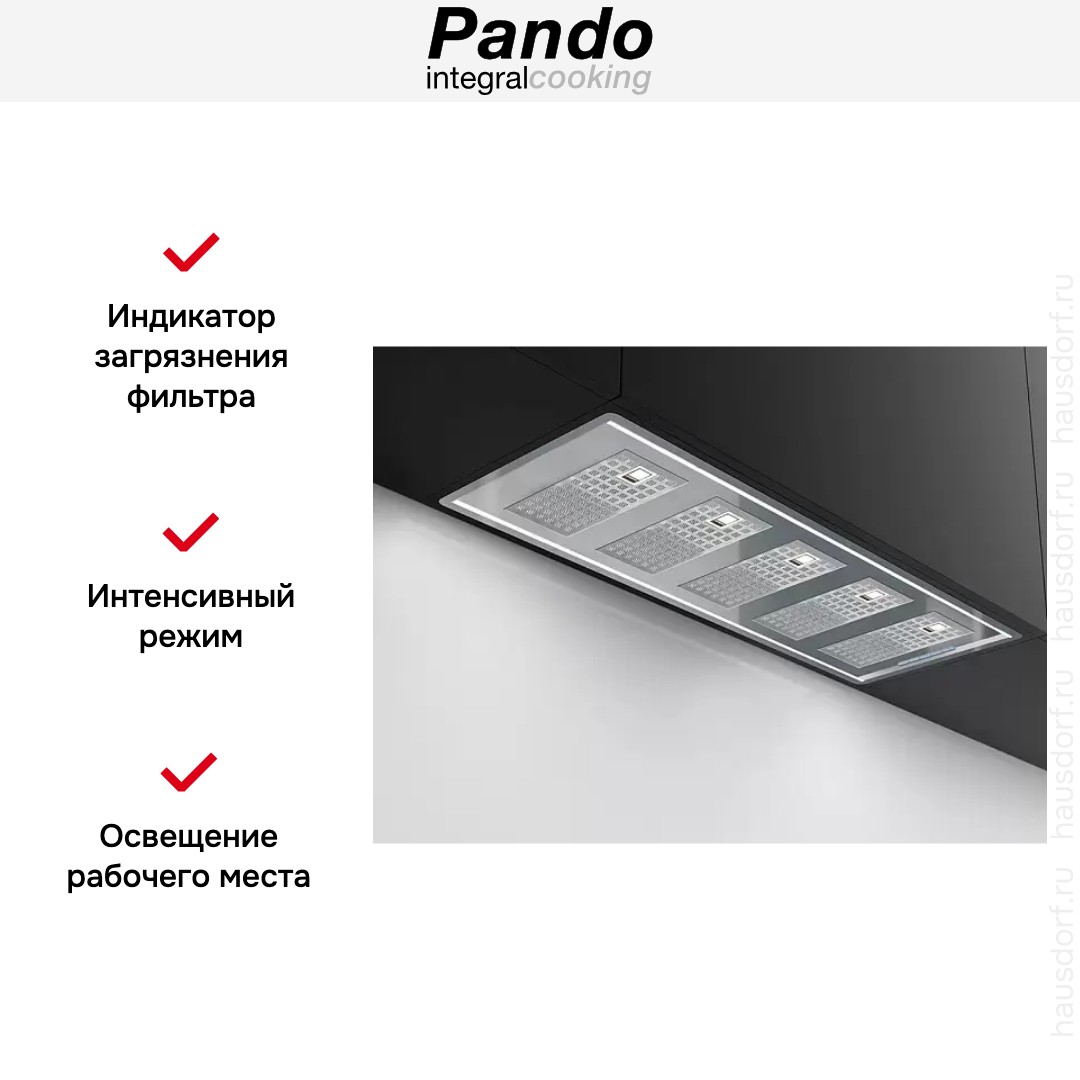  Pando GTI/810 INOX V.1250 ECO SEC