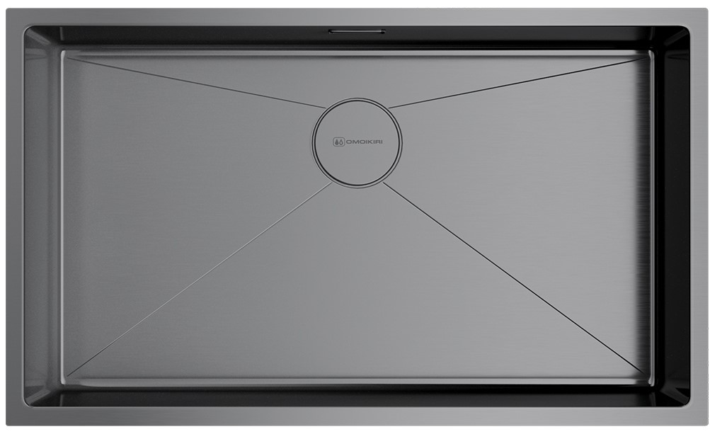  Omoikiri Taki 74-U/IF GM вороненая сталь