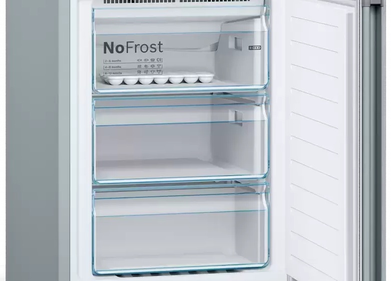 Холодильник с нижней морозильной камерой BOSCH KGN36NL21R