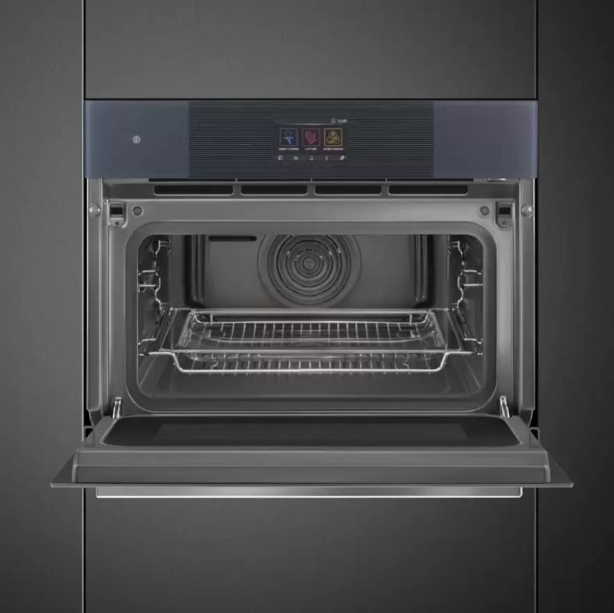 Компактный духовой шкаф с пароваркой шкаф Smeg SO4104APG