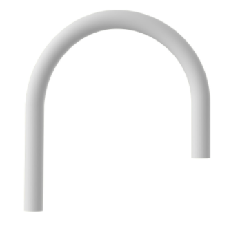 Гибкий шланг Omoikiri ОT-01-W к смесителю Kanto белый