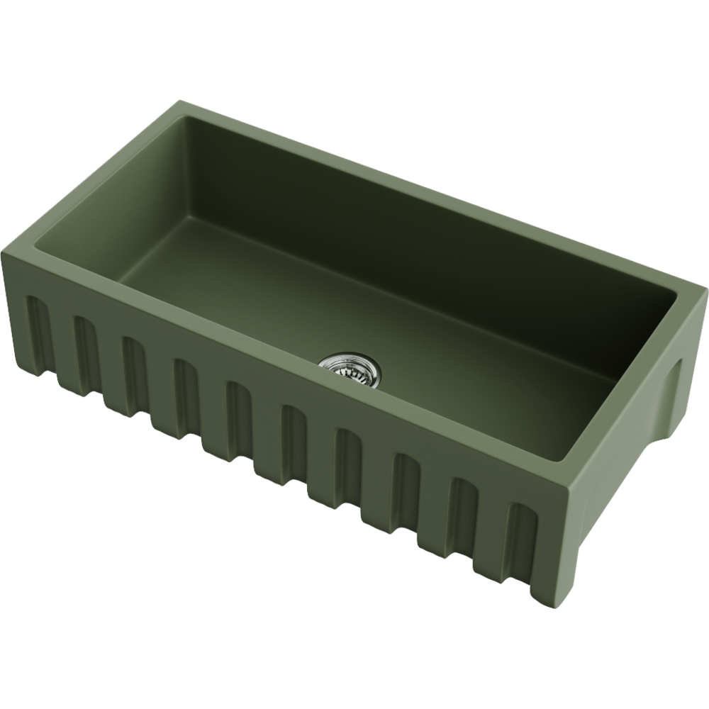 Мойка для кухни Omoikiri Mikura 91-OL Natceramic olive