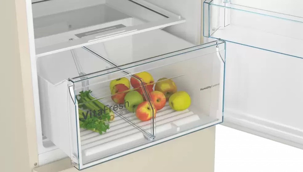 Холодильник с нижней морозильной камерой BOSCH KGN39VK25R